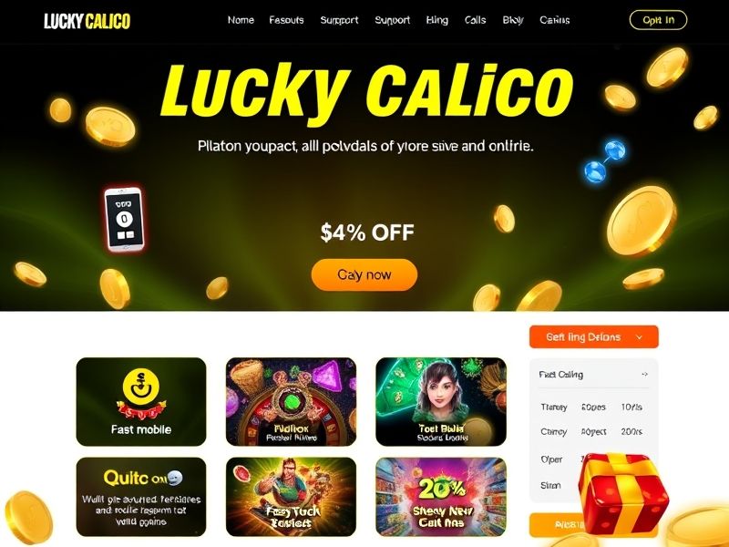Welcome to Lucky Calico, your premier destination for trusted online gambling. Explore slots, poker, blackjack, and live dealer games—all with exclusive bonuses and top-tier security.